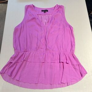 Banana Republic flowy v-neck tank - beautiful orchid color